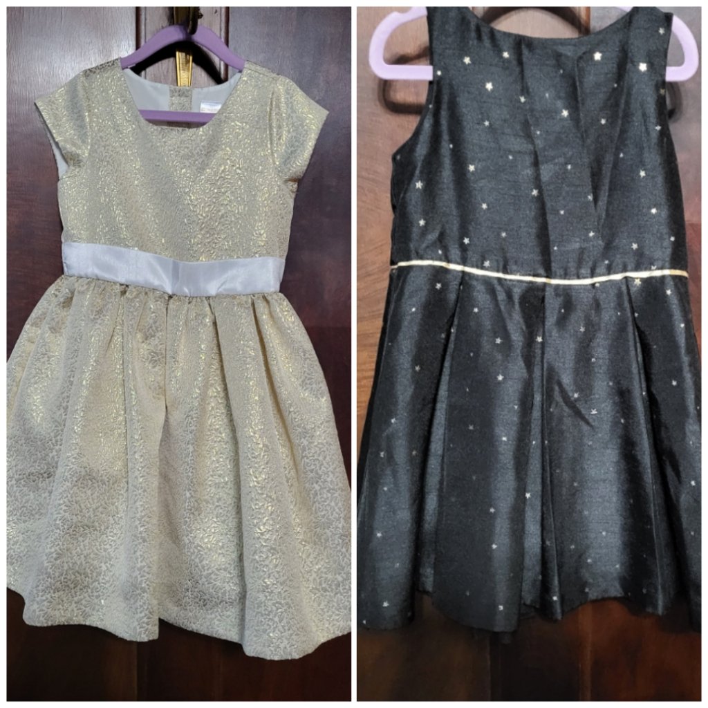 Gymboree Dresses Size 5 Gold/Black